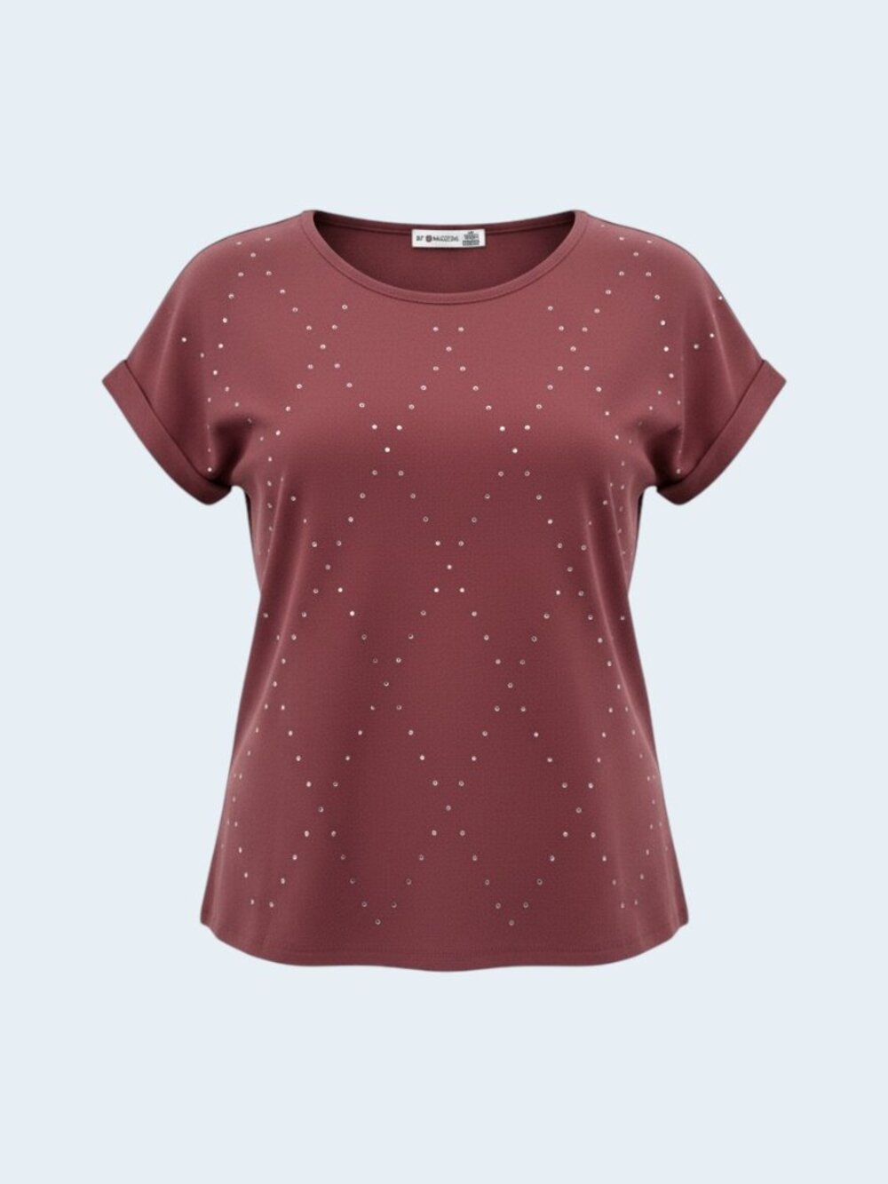 89th & Madison Romantic Rose Petite Top - Picture 1 of 4